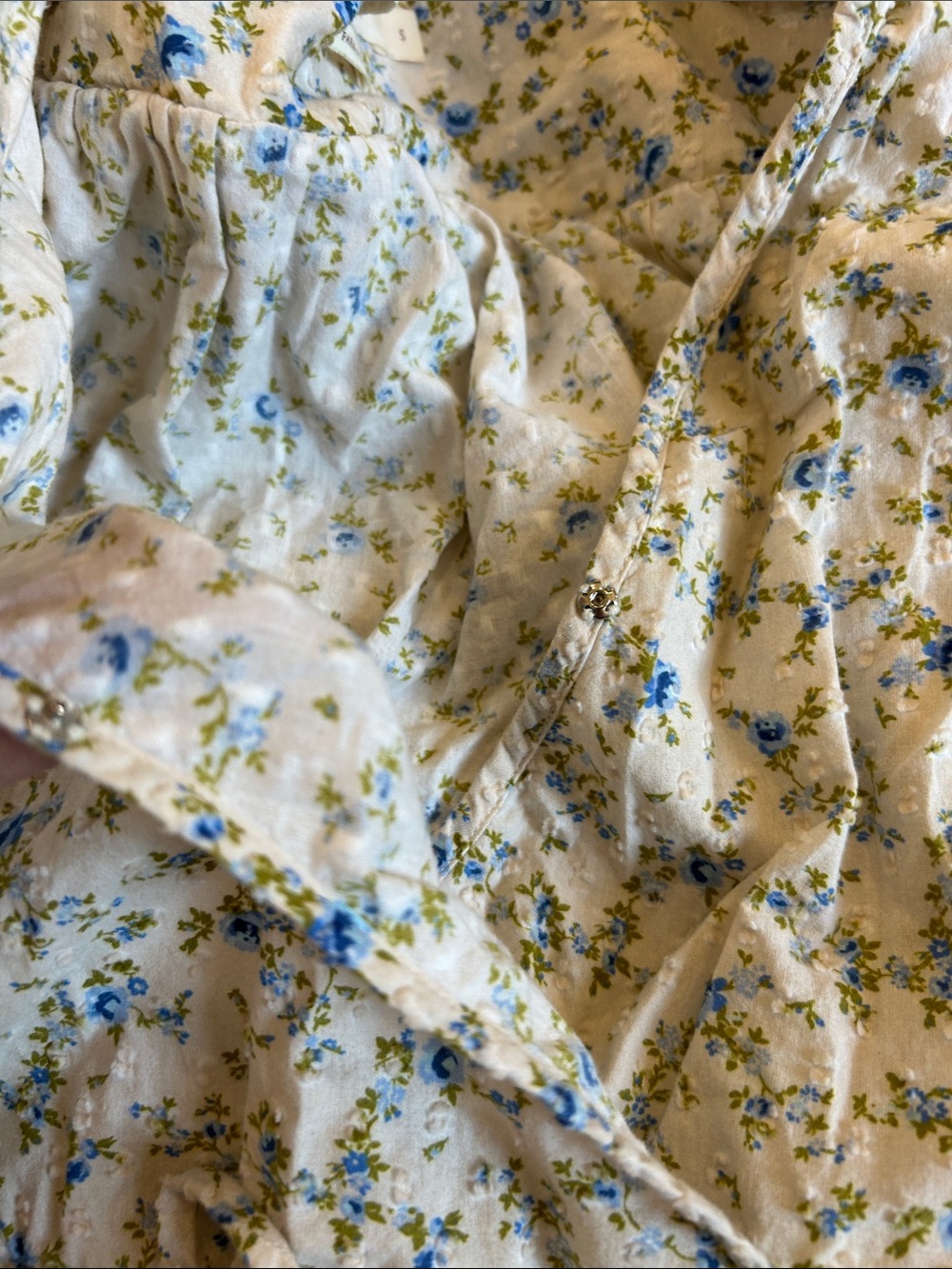 Christy Dawn White Floral Midi Dress - Picture 4 of 6